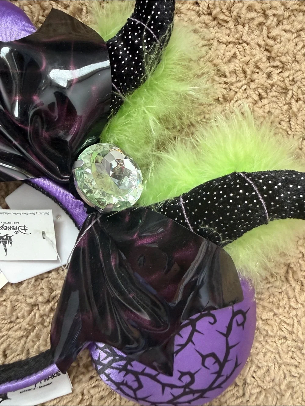 Disney Maleficent DisneyParks NWT Mickey Ears Headband RARE